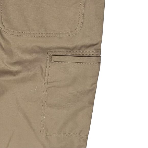 NEW Carhartt Men's Rugged Flex Relaxed Fit Canvas Work Pants Tan 48x32 - Picture 7 of 11